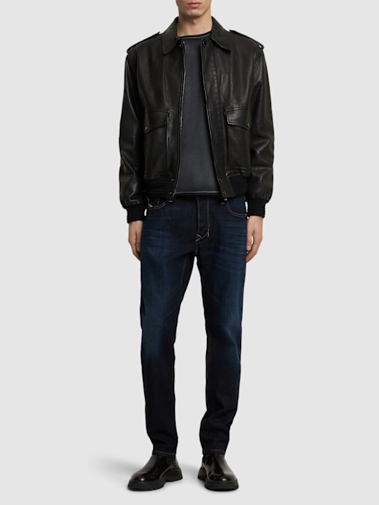 Diesel: 1986 Larkee-Beex直筒牛仔裤 - 蓝色 - men_1 | Luisa Via Roma