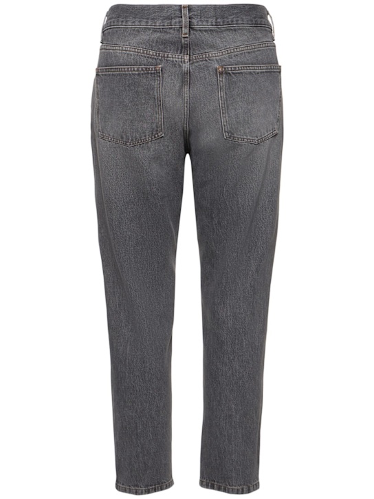 Lardini: Cotton denim jeans - Black - men_3 | Luisa Via Roma