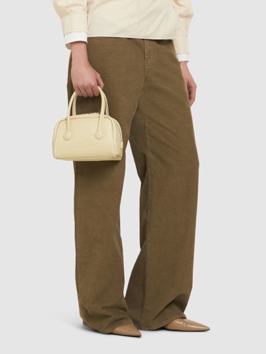 MARGESHERWOOD: Mini Soft Tote leather top handle bag - women_1 | Luisa Via Roma