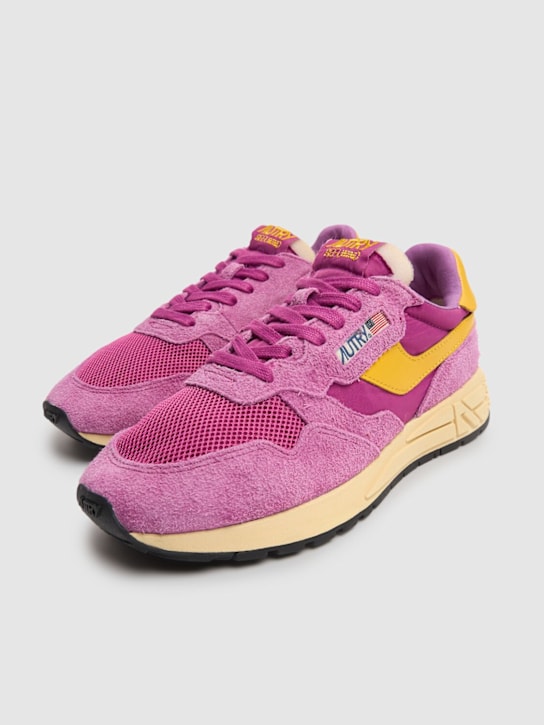 Autry: Reelwind Low sneakers - Rose/Calen - women_2 | Luisa Via Roma