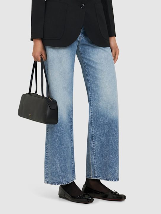 Christian Louboutin: 10mm Mamadrague patent flats - women_1 | Luisa Via Roma