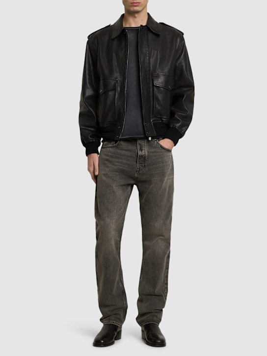 Fear of God ESSENTIALS: Vintage denim 5-pocket jeans - Vintage Black - men_1 | Luisa Via Roma