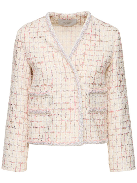 Bouclé lurex jacket