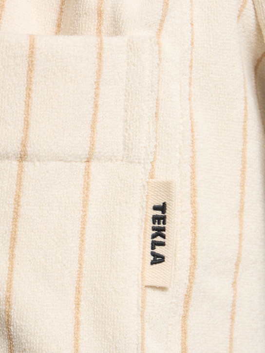 Tekla: Accappatoio Sienna Stripes - Beige - ecraft_4 | Luisa Via Roma