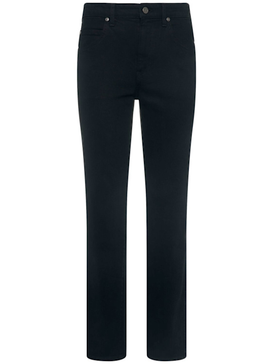 Khaite: Viv stretch denim skinny jeans - Black - women_0 | Luisa Via Roma