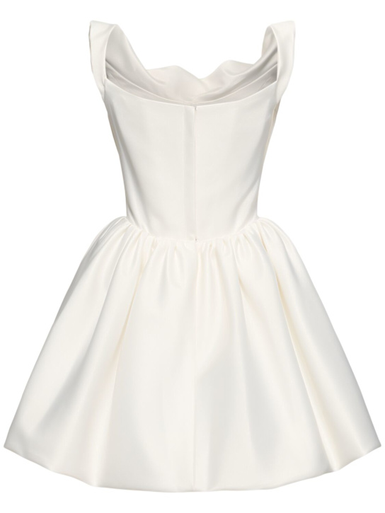 Vivienne Westwood: Mini Bagatelle duchesse mini dress - women_3 | Luisa Via Roma