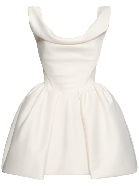 Vivienne Westwood: Mini Bagatelle duchesse mini dress - women_0 | Luisa Via Roma