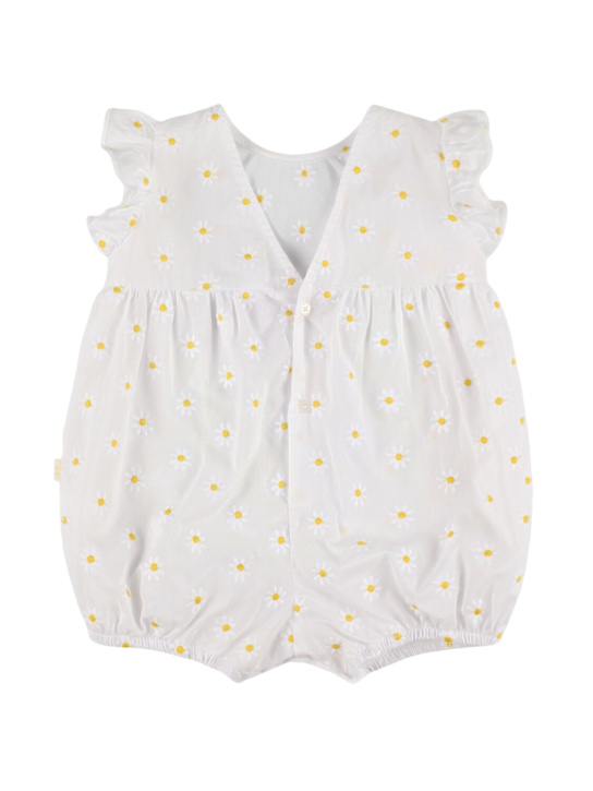 Il Gufo: Tutina Daisy in cotone con ricami - kids-girls_1 | Luisa Via Roma