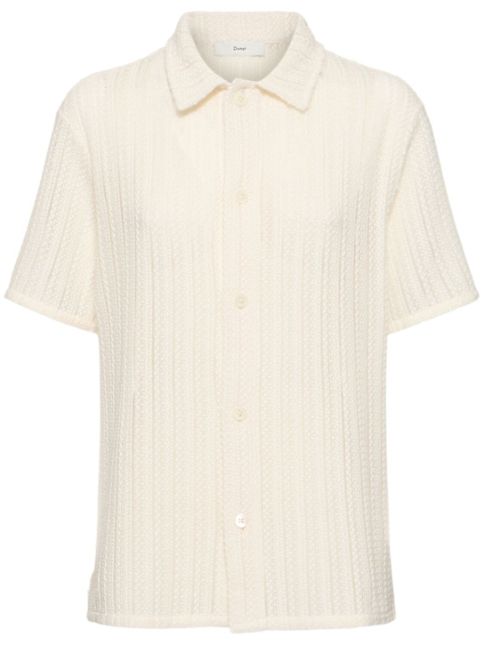 Dunst: Unisex crochet shirt - women_0 | Luisa Via Roma