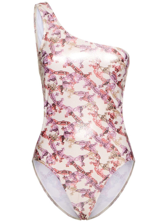 Vivienne Westwood: Printed one piece swimsuit - women_0 | Luisa Via Roma