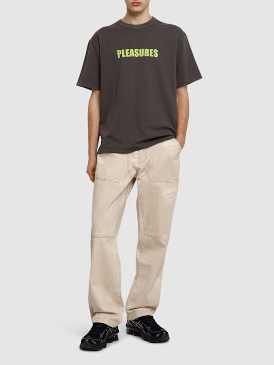 Pleasures: Legal reversible heavyweight t-shirt - men_1 | Luisa Via Roma