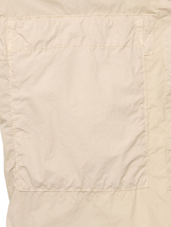 Stone Island: Ghost shirt - Beige - men_5 | Luisa Via Roma