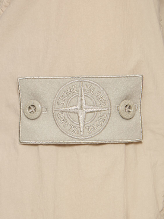 Stone Island: Ghost shirt - Beige - men_4 | Luisa Via Roma