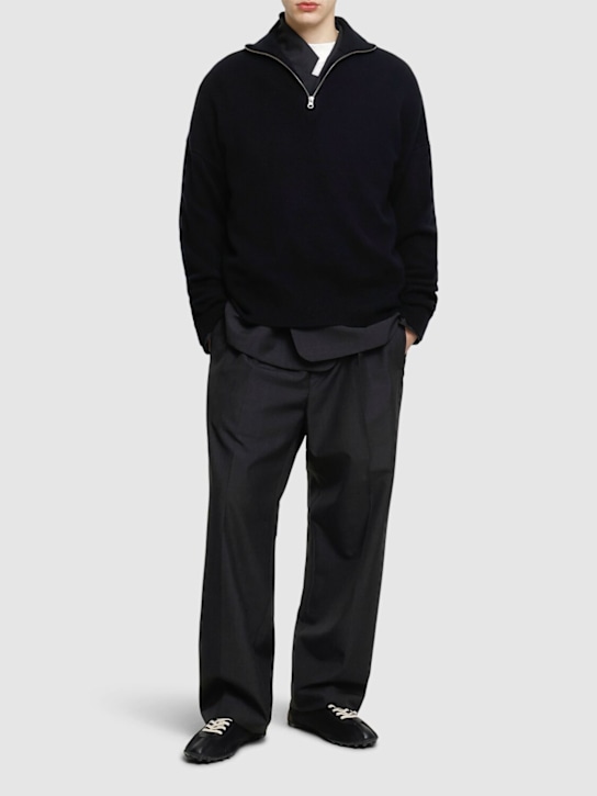 Extreme Cashmere: Kaschmirstrick-Pullover mit Reißverschluss „N235“ - men_1 | Luisa Via Roma