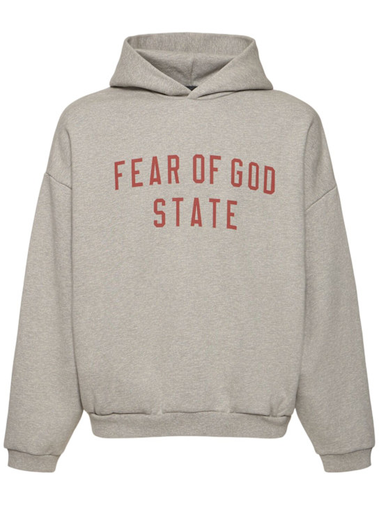 Fear of God ESSENTIALS: Cotton blend hoodie - men_0 | Luisa Via Roma