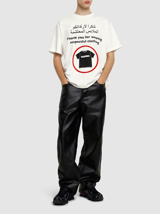 Pleasures: Respect heavyweight t-shirt - men_1 | Luisa Via Roma