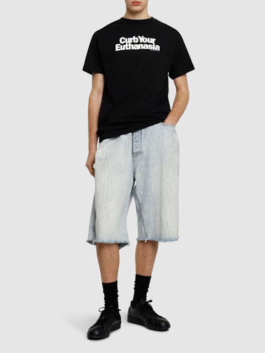 Pleasures: Curb printed t-shirt - men_1 | Luisa Via Roma