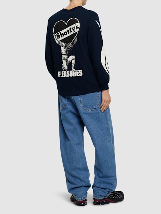 Pleasures: Guilty long sleeve printed t-shirt - men_1 | Luisa Via Roma