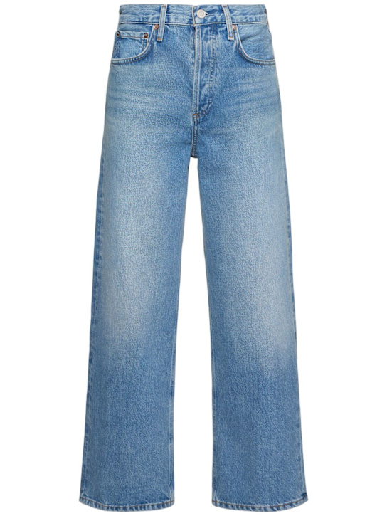 Agolde: PILI Ren high rise straight jeans - women_0 | Luisa Via Roma