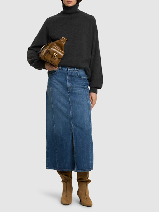 Gesso denim midi skirt - Thumbnail 2