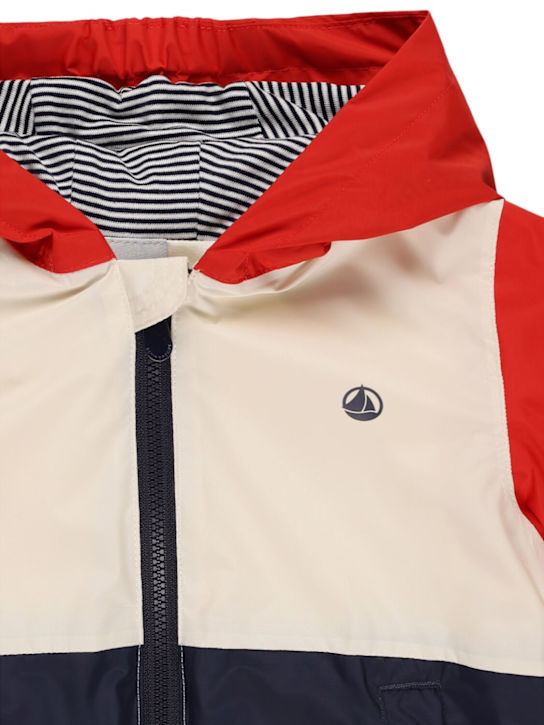 Petit Bateau: Color block windbreaker - kids-boys_1 | Luisa Via Roma