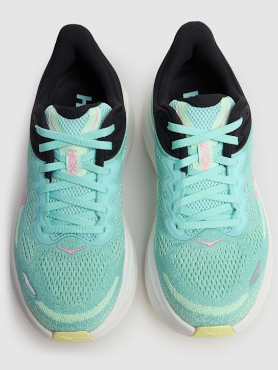Hoka: Bondi 9运动鞋 - Blue Spark/Mint - women_4 | Luisa Via Roma
