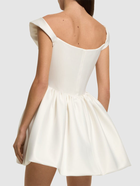 Vivienne Westwood: Mini Bagatelle duchesse mini dress - women_2 | Luisa Via Roma