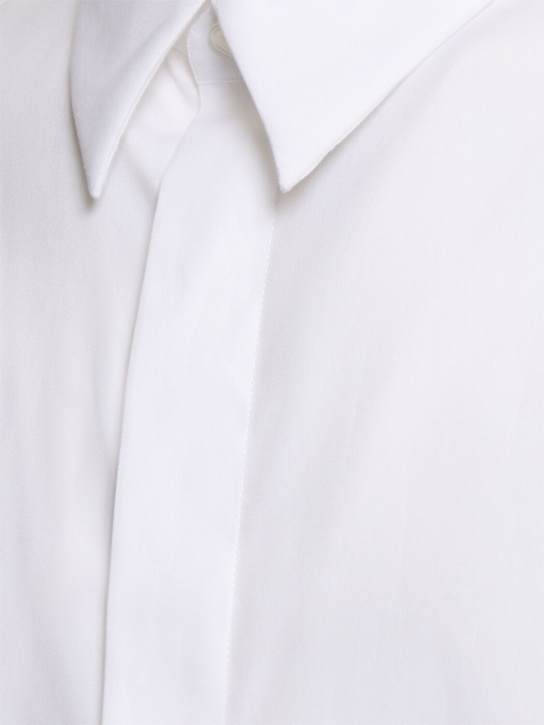 Lardini: Camicia in cotone - Bianco - men_4 | Luisa Via Roma