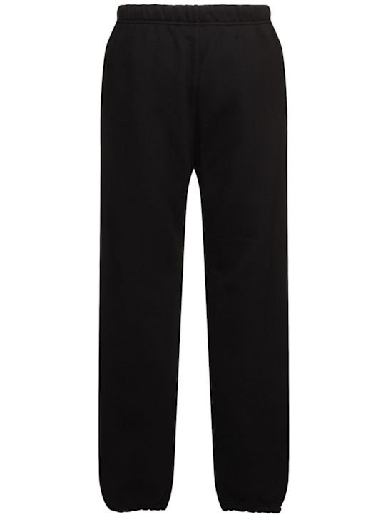 Fear of God ESSENTIALS: Essential cotton blend sweatpants - Black - men_3 | Luisa Via Roma