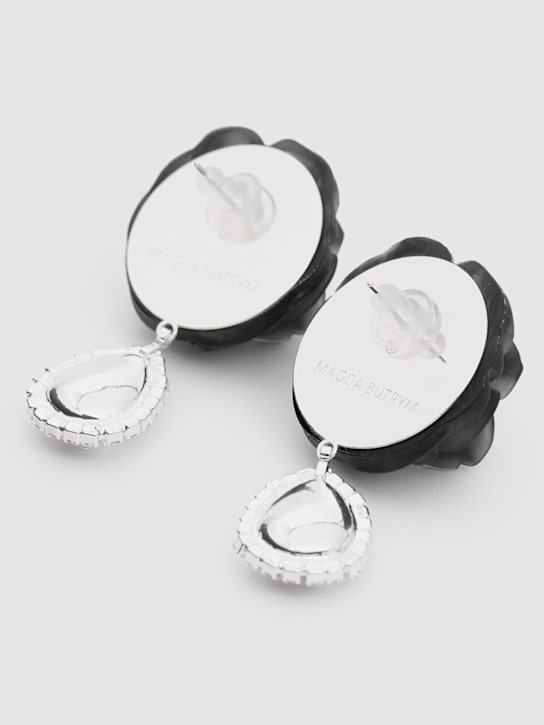 Magda Butrym: Rose drop earrings - women_3 | Luisa Via Roma