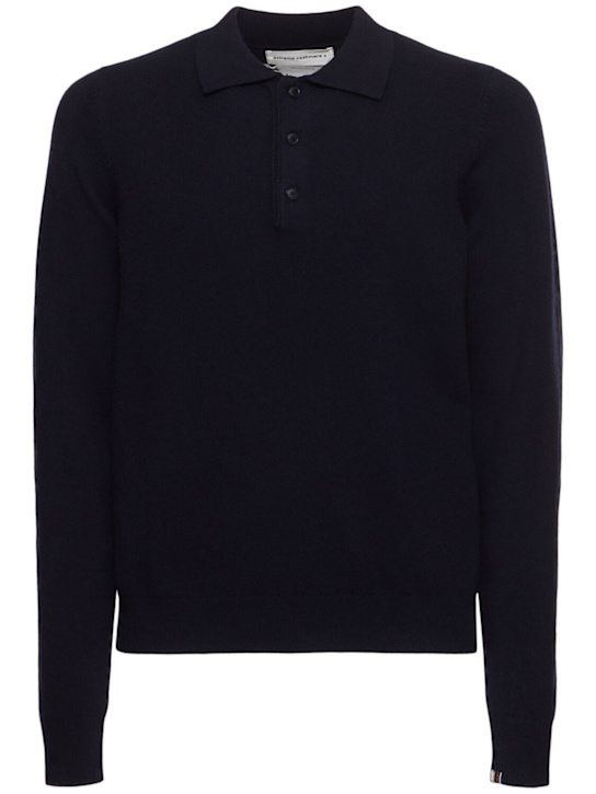 Extreme Cashmere: N223 Be For polo sweater - men_0 | Luisa Via Roma