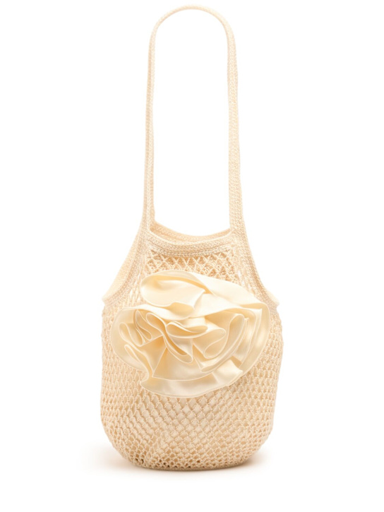 Magda Butrym: Medium Devana crochet shoulder bag - women_0 | Luisa Via Roma
