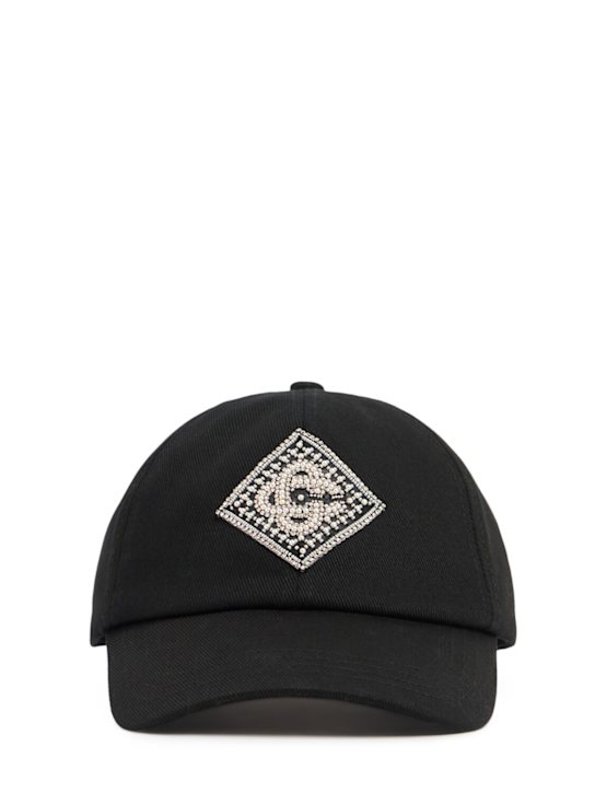 Casablanca: Pearl Diamond CC Patch cap - men_0 | Luisa Via Roma