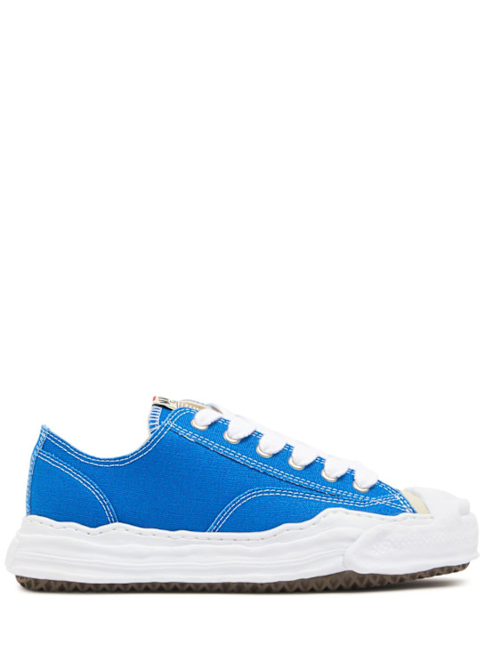 Mihara Yasuhiro: Hank canvas low top sneakers - men_0 | Luisa Via Roma