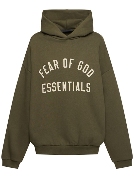 Fear of God ESSENTIALS: Hoodie aus Baumwollmischung - women_0 | Luisa Via Roma