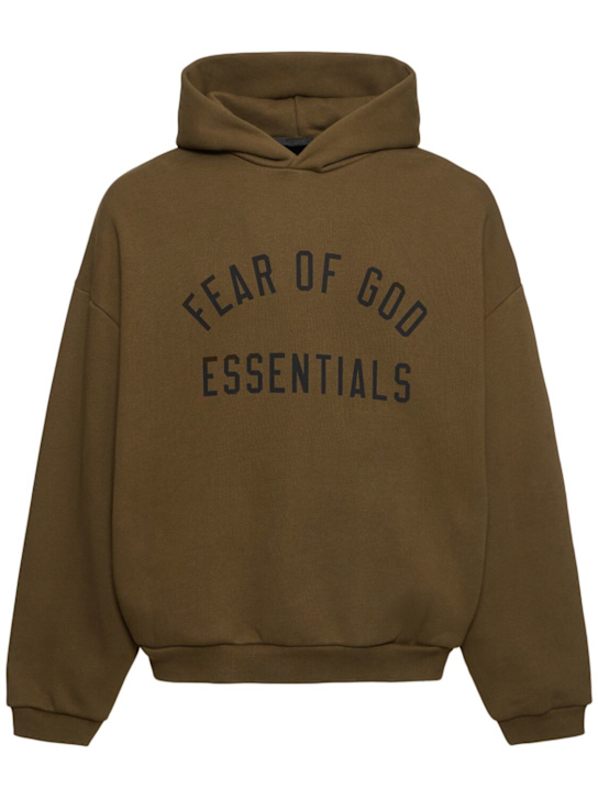 Fear of God ESSENTIALS: Cotton blend hoodie - men_0 | Luisa Via Roma