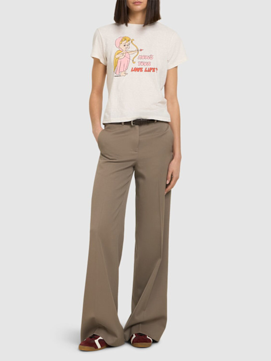 RE/DONE: Classic Love printed jersey t-shirt - women_1 | Luisa Via Roma