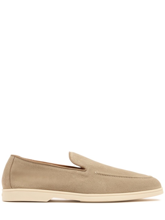 Doucal's: Loafer aus Leder mit Quasten - men_0 | Luisa Via Roma
