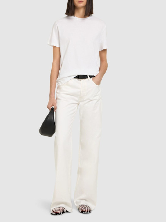 Wardrobe.nyc: コットンジャージーTシャツ - women_1 | Luisa Via Roma