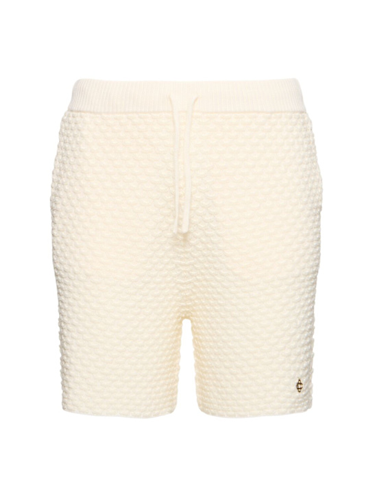 Casablanca: Summer cotton blend shorts - men_0 | Luisa Via Roma