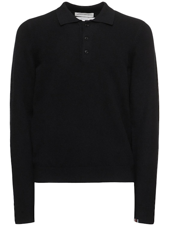 Extreme Cashmere: N223 Be For polo sweater - men_0 | Luisa Via Roma