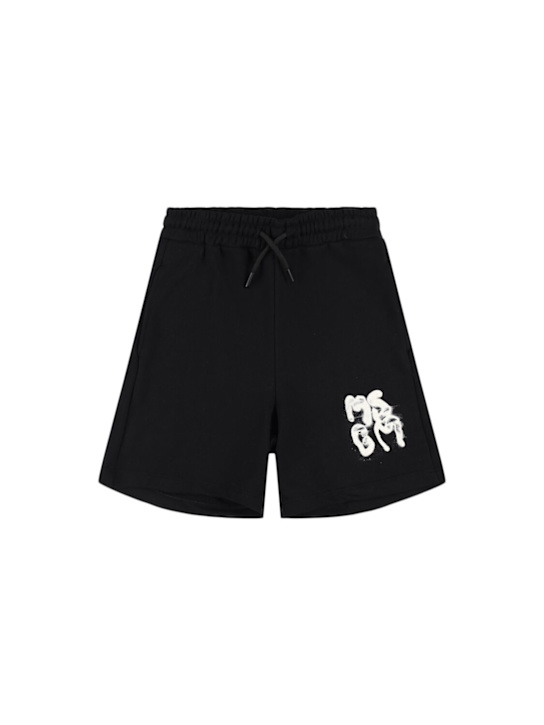MSGM: Shorts in felpa di cotone - kids-girls_0 | Luisa Via Roma