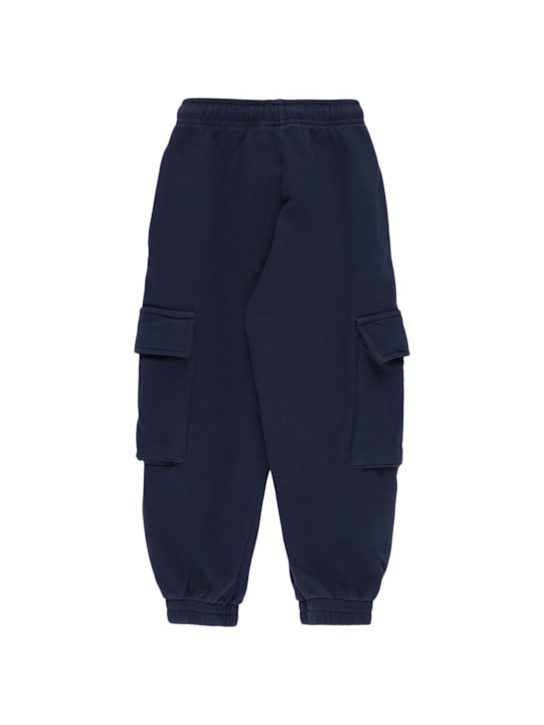 The New Society: Cotton cargo sweatpants - kids-boys_2 | Luisa Via Roma