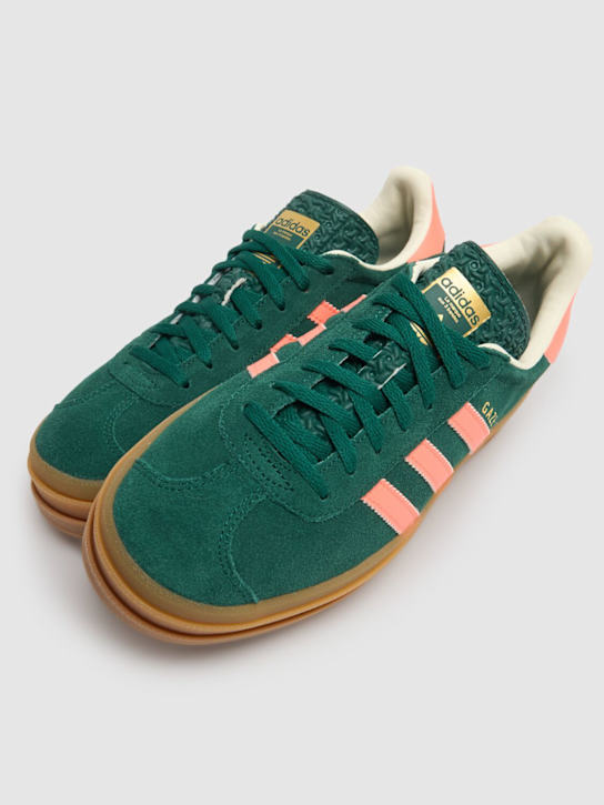 adidas Originals: Sneakers à lacets Gazelle Bold - Vert - kids-girls_1 | Luisa Via Roma