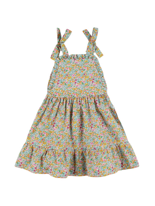 The New Society: コットンワンピース - マルチカラー - kids-girls_0 | Luisa Via Roma