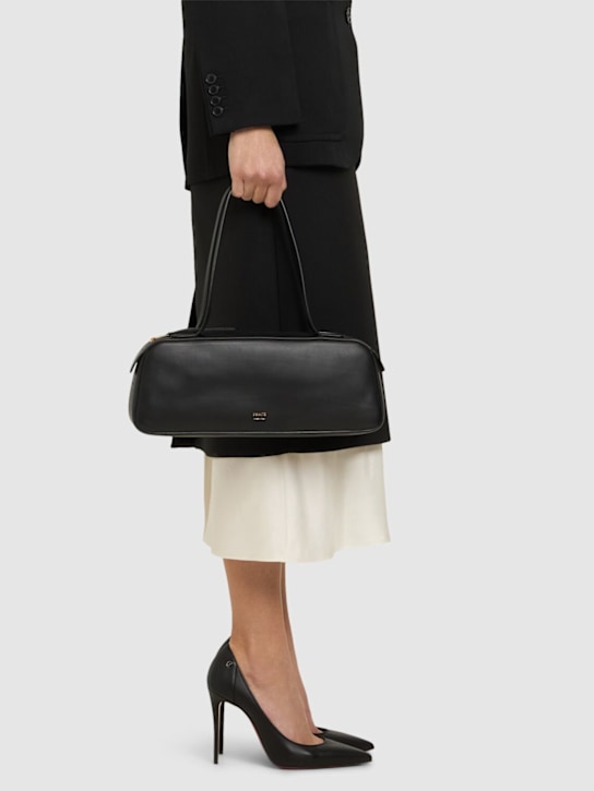 Christian Louboutin: 100mm Sporty Kate nappa leather pumps - Black - women_1 | Luisa Via Roma