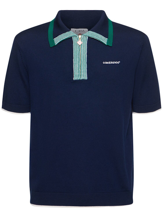 Casablanca: Tennis ウールポロ - men_0 | Luisa Via Roma