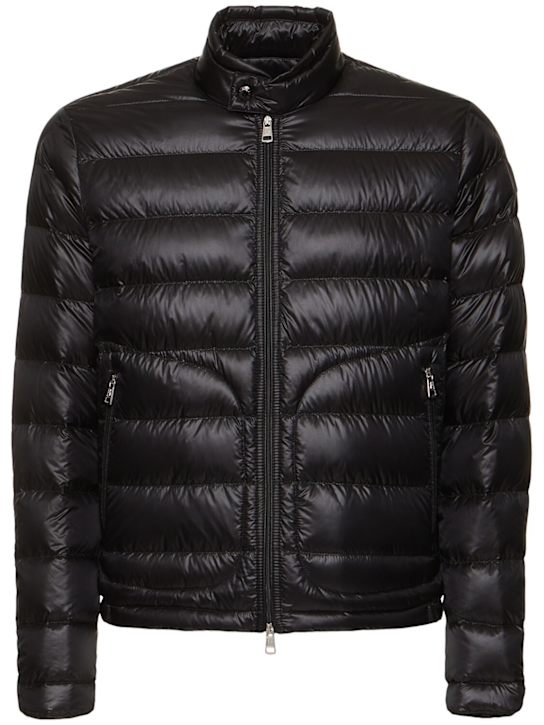 Moncler: Acorus lightweight nylon down jacket - Siyah - men_0 | Luisa Via Roma
