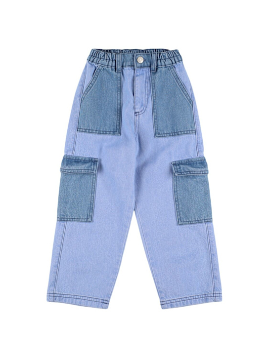 The New Society: ストレッチコットンデニムパンツ - kids-boys_0 | Luisa Via Roma