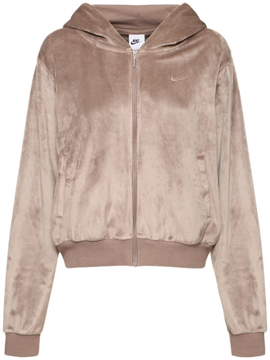 Nike: Felpa in maglia Chill - women_0 | Luisa Via Roma